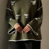 ست بلیز شلوار بافت