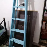 نردبان تاشو فلزی 6 پله