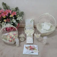 ست سرویس عقد همراه با لباس سایز ۴۴ تا ۴۶