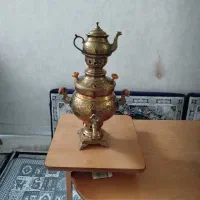 سماور و سینی برنز