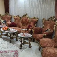 مبل سلطنتی و بوفه و نهار خوری در حد جهیزیه