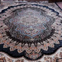 دوجفت قالی ۹متری وراه رویی ست