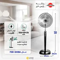 پنکه پنل دیجیتالی پارس خزر آکبند|پنکه و تصفیه‌کنندهٔ هوا|ارومیه, |دیوار