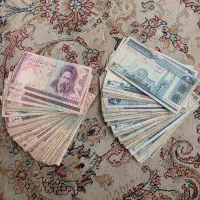 اسکناس زیر خاکی قدیمی ۱۰ و ۲۰ تومانی|کلکسیون سکه، تمبر، اسکناس|اصفهان, ملک‌شهر|دیوار