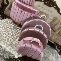 ست چمدان مخملی سه تایی|کیف، کفش، کمربند|اهواز, کیانشهر|دیوار