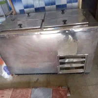 یخچا ل فریزرچهاردرب استیل|فروشگاه و مغازه|پلدختر, |دیوار
