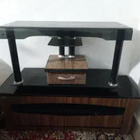 دوتا میزتلویزون. مبل کمد کتابخانه