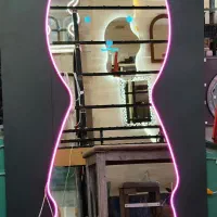 آینه قدی بک لایت نوردار دکوراتیو