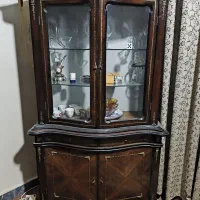 ست بوفه و زیر تلویزیون/کلکسیونی/چوب راش سالم