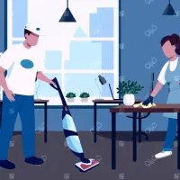 نظافت منزل ساختمان راه پله پارکینک مهرشهرکیانمهر