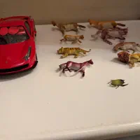 فیگور حیوانات و ماکت فراری مفت