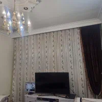 یالان پرده قهوه ای