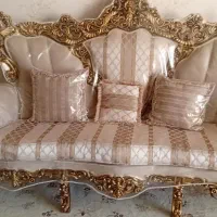 مبل ۹ نفره ، سلطنتی تمام چوب