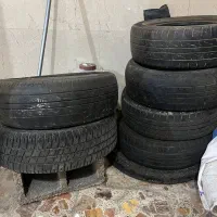 6 عدد لاستیک پراید یک جا باهم به فروش میرسد