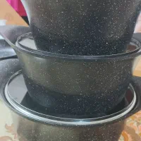 فوری سرویس ۱۱ پارچه قابلمه نونو ضخیم با کیفیت|ظروف پختوپز|ری, حمزهآباد|دیوار