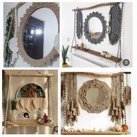 دستبافت های مکرومه