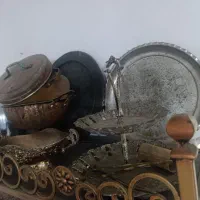 بوفه باتمام وسایل داخل اش|کلکسیون اشیاء عتیقه|گرگان, |دیوار