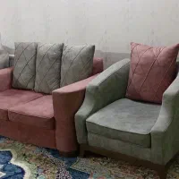 مبل هفت نفره با سه عدد میز