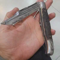 چاقو محمد ندرلو سفارشی|کلکسیون اشیاء عتیقه|ازنا, |دیوار