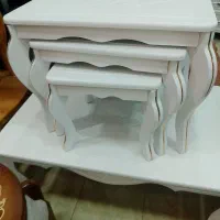 حراج جلو مبلی و عسلی شیک در انواع رنگ طرح|مبلمان خانگی و میز عسلی|کاشان, دروازه فین|دیوار