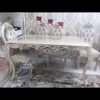 میز ناهار خوری شیش نفره راش|مبلمان خانگی و میز عسلی|چهاردانگه (تهران), |دیوار