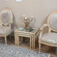 مبلمان ۹ نفره، همراه ۵عدد میز عسلی|مبلمان خانگی و میز عسلی|تهران, چهارصد دستگاه|دیوار