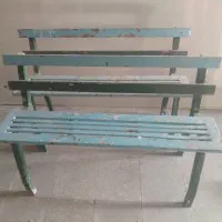 صندلی نیمکت آهنی