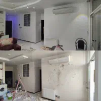 نقاشی ساختمان تمام سطح شهر ایرلس سنباده برقی
