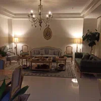 لوستر 8 شاخه روستیک رنگ سبز - سالم و نو نو|لوستر و چراغ آویز|کرج, چمران|دیوار