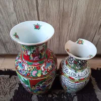 یک جفت گلدان مینیاتوری|صنایع دستی و سایر لوازم تزئینی|تهران, سلسبیل شمالی|دیوار