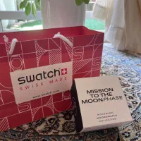 ساعت امگا سواچ omega swatch سفید|ساعت|تهران, کامرانیه|دیوار