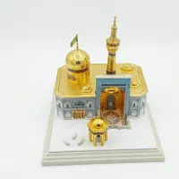 ماکت دکوری حرم امام رضا (ع) برقی و چراغ‌دار (تمیز)