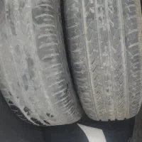 دو عدد لاستیک پیکانی تمیز