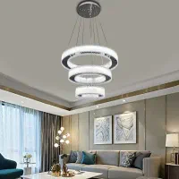 لوستر سه حلقه مدرن با قیمت مناسب 4300000 تومان