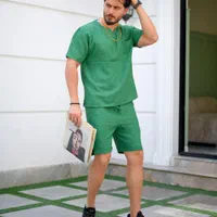 ست تیشرت و شلوارک کوبایی|لباس|کرمانشاه, |دیوار