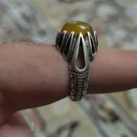 انگشتر نقره تسبیح سندلوس شاه مقصود