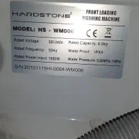 ماشین لباسشویی هاردستون ۸کیلویی|ماشین لباسشویی و خشککن لباس|مشهد, زیبا شهر|دیوار