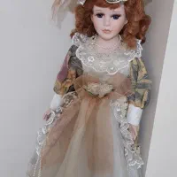 عروسک پرنسس سرامیکی 48 سانتی