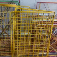 قفسه مشبک در حد نو و تمیز به تعداد 40عدد|کتابخانه، شلف، قفسه‌های دیواری|مشگین شهر, |دیوار