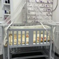 گهواره و تخت کنار مادر|تخت و سرویس خواب|خورموج, |دیوار