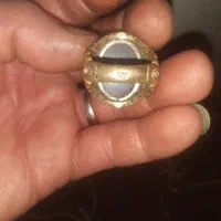 انگشتر نقره طلایی ۹۲۵