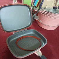 قابلمه گرانیتی برند تکنو صورتی