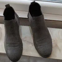 فروش نیم بوت طوسی شیک