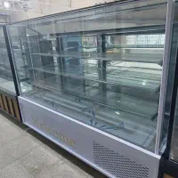 فروش ویژه یخچال پرده هوا 3درب مکعبی جزیره تاپینگ|فروشگاه و مغازه|تهران, وردآورد|دیوار