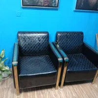 مبل چرم چهارنفره کاملا سالم قیمت توافقی