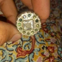 انگشتر الماس زمرد فیروزه یاقوت لعل گارنت