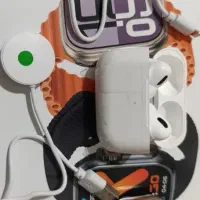 فروش ساعت هوشمند همراه با ایرپاد نو نو در حد آک