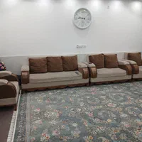 فروش یکدست مبل ۷نفره پارچه ترک سالم و محکم|مبلمان خانگی و میز عسلی|آزادشهر, |دیوار
