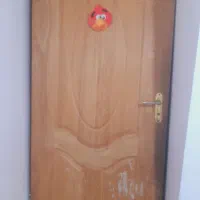 درب اتاق خواب چوب روسی