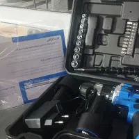 دریل شارژی 12 ولت دو باطری با لوازم ویوارکس 1210v|ابزارآلات|تهران, گلچین|دیوار